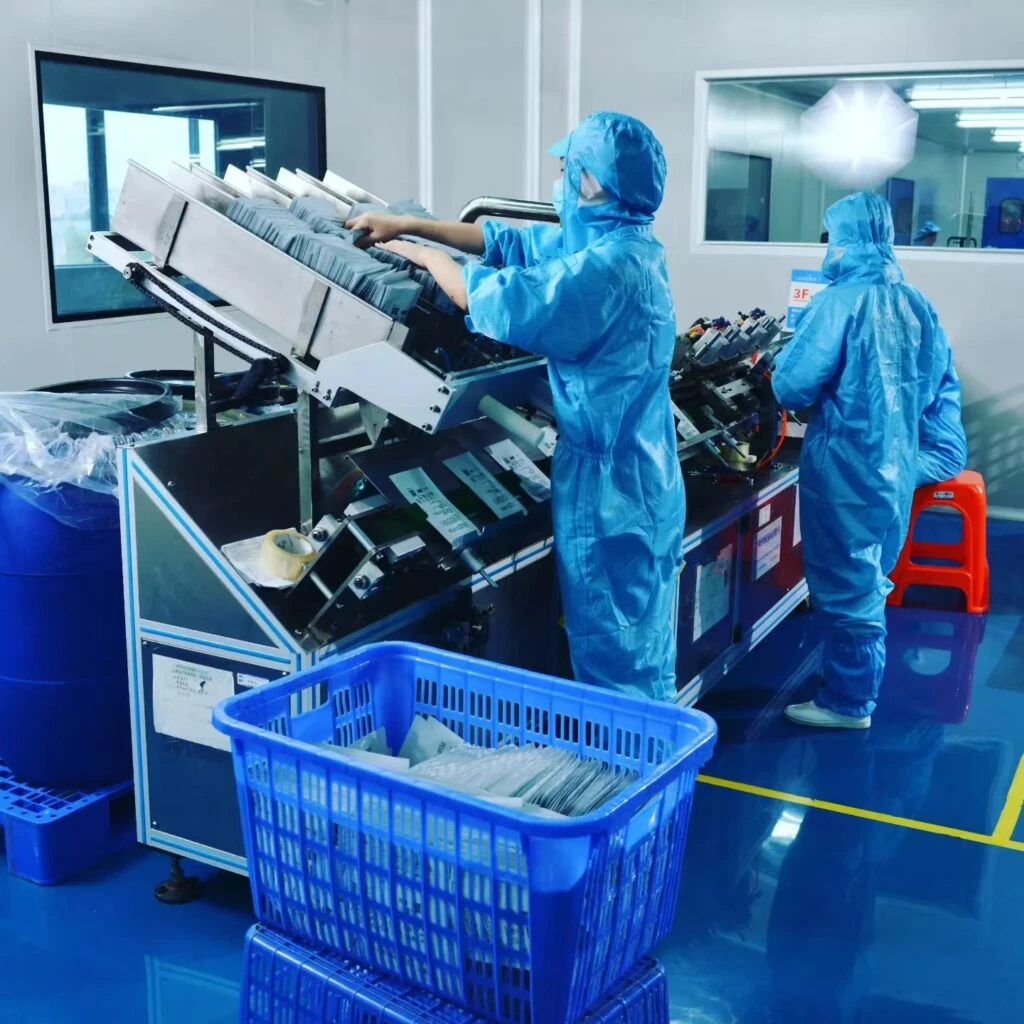 cosmetics manufacturing in landier factory